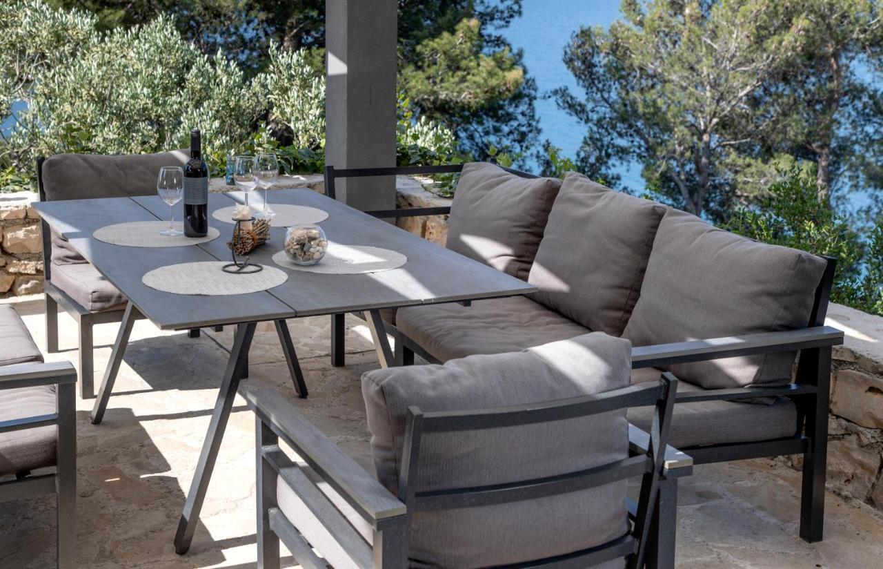Villa Regina With Heated Pool And Sea View Marina Exterior photo